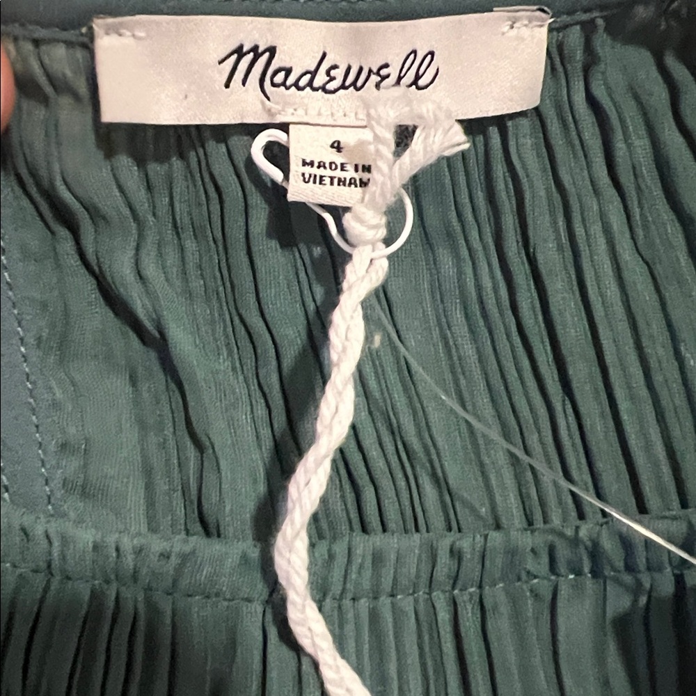 MADEWELL Plissé Mini Tee Dress - Picture 10 of 11